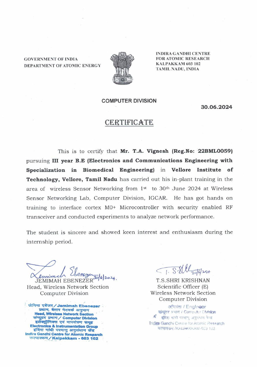 Certificate Preview